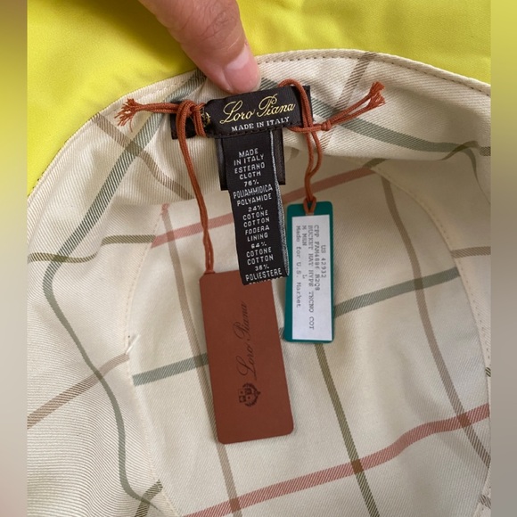 NWT Loro Piana Hype Rain System® Water Repellent Bucket Hat size L - Picture 5 of 6